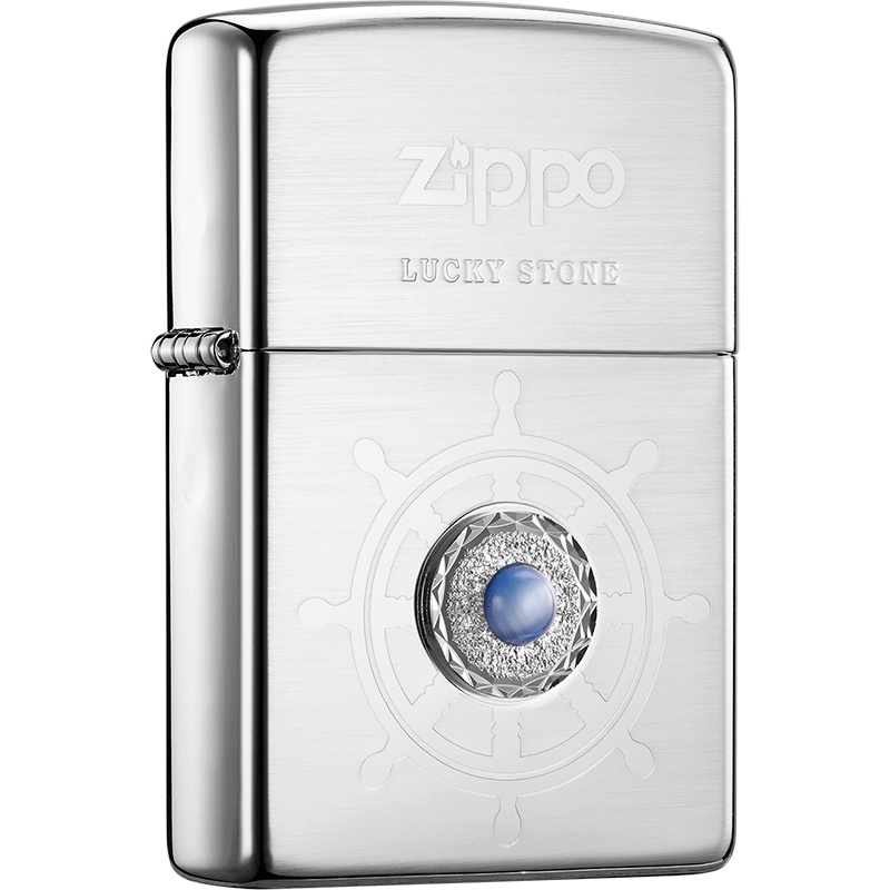ZIPPO芝宝打火机美国原装ZIPPO防风煤油打火机之宝幸运石ZBT-1-26a