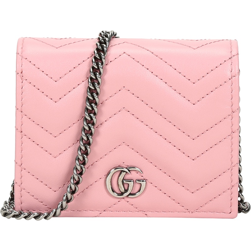 GUCCI 古驰 女士 GG Marmont系列皮革手拿包单肩斜挎包 625693 DTD1P