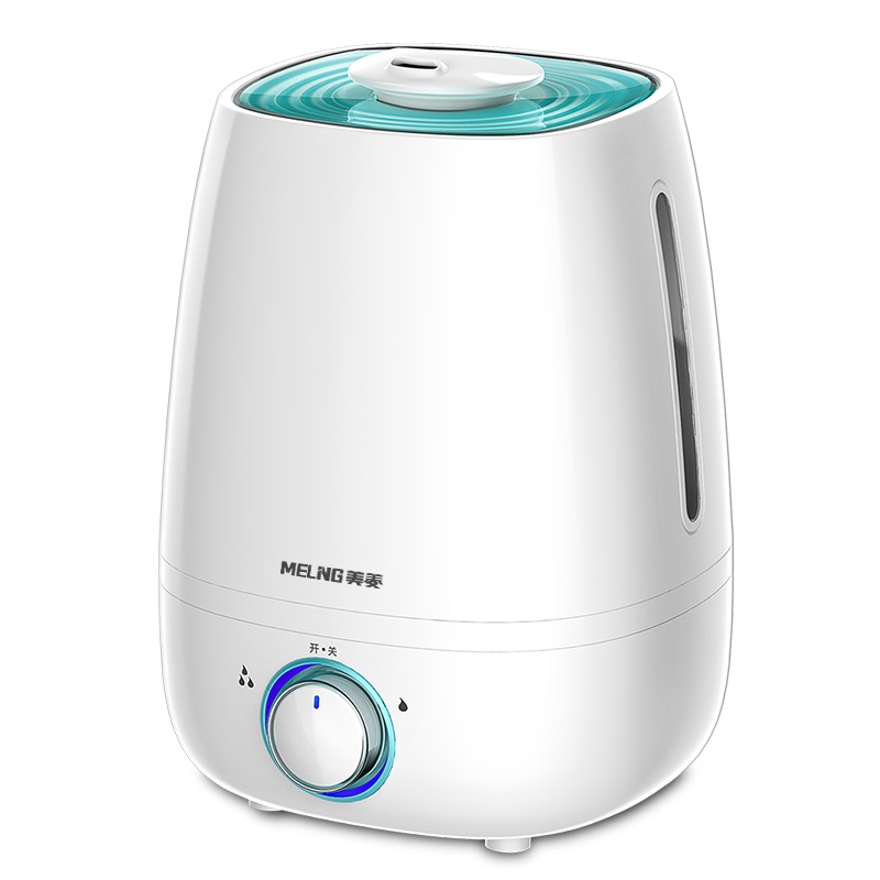 美菱(MELING) 加湿器MH-168 4.5L大容量家用办公卧室客厅静音加湿补水 创意迷你空调抑菌水箱 香薰机加湿机