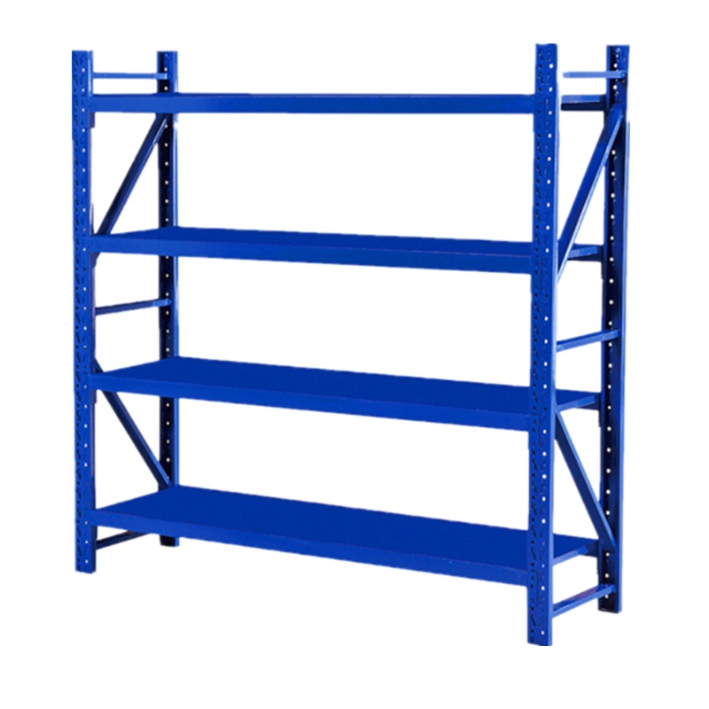 匡大 货架多层仓储货架钢制置物架一组四层钢架KDH20A