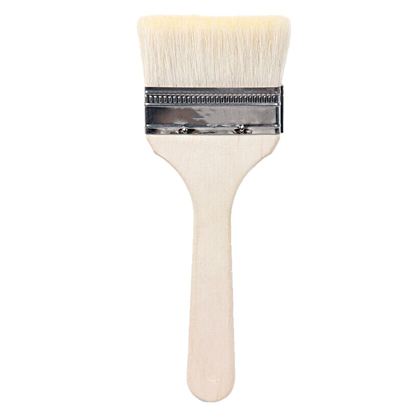 工霸 羊毛刷油漆刷软毛刷 3英寸75mm 20把/件 1件