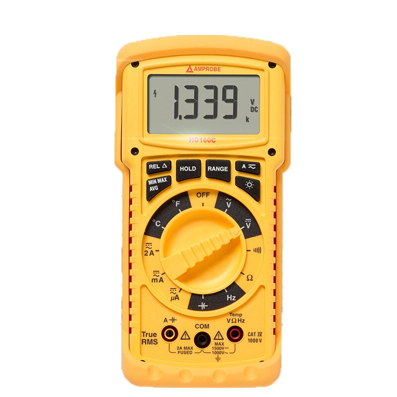 福禄克(FLUKE)安博Amprobe加固型万用表防水尘高压万用表 HD160C