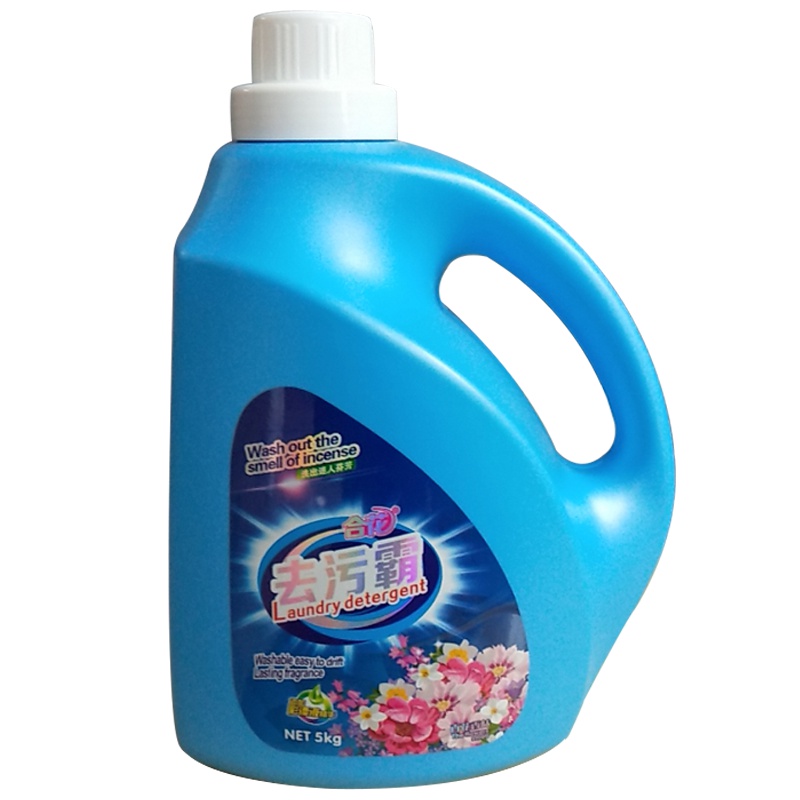 合花 去污霸深层洁净 洗衣液 10斤大容量家庭装百合花香