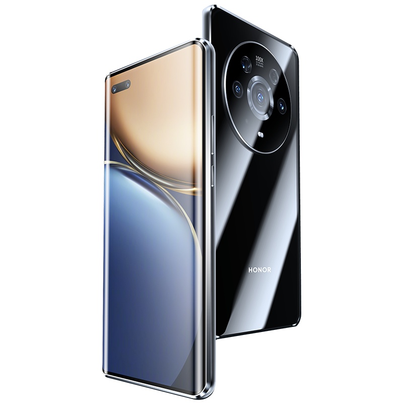 讯迪华为荣耀magic3手机壳magic3pro新款magic3至臻版男全包防摔保护壳女双面玻璃磁吸透明外壳手机套