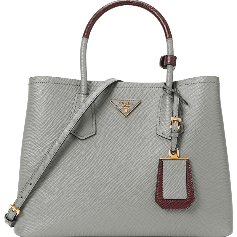Prada Double 手拎包 中号 1BG775 OOM