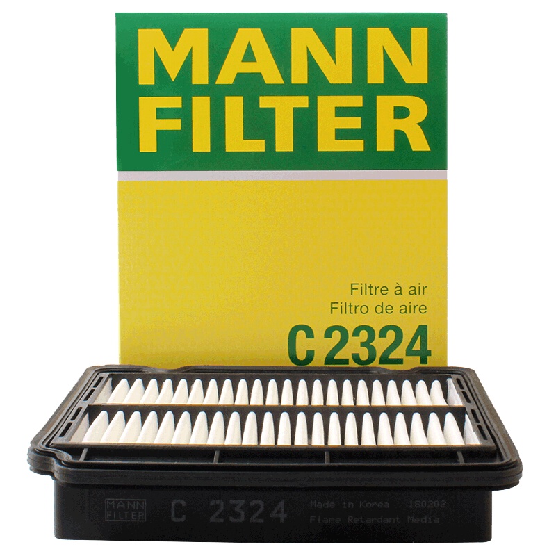 曼牌(MANN)空气滤C2324适配05-10款乐骋/06-10款乐风 1.2/1.4/1.6L