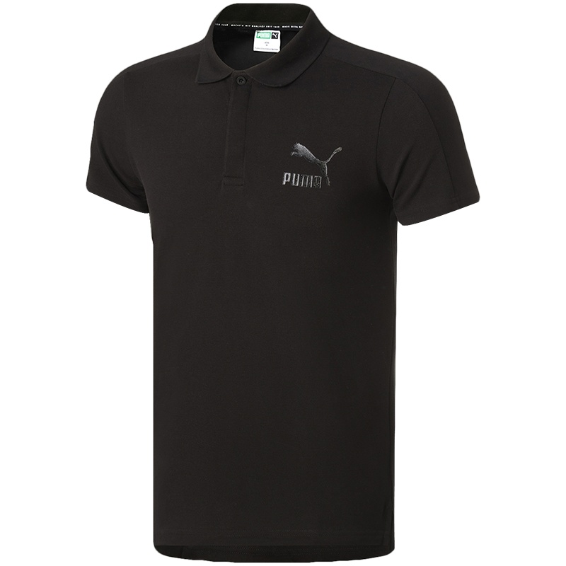彪马PUMA男装运动服休闲翻领短袖POLO衫530015