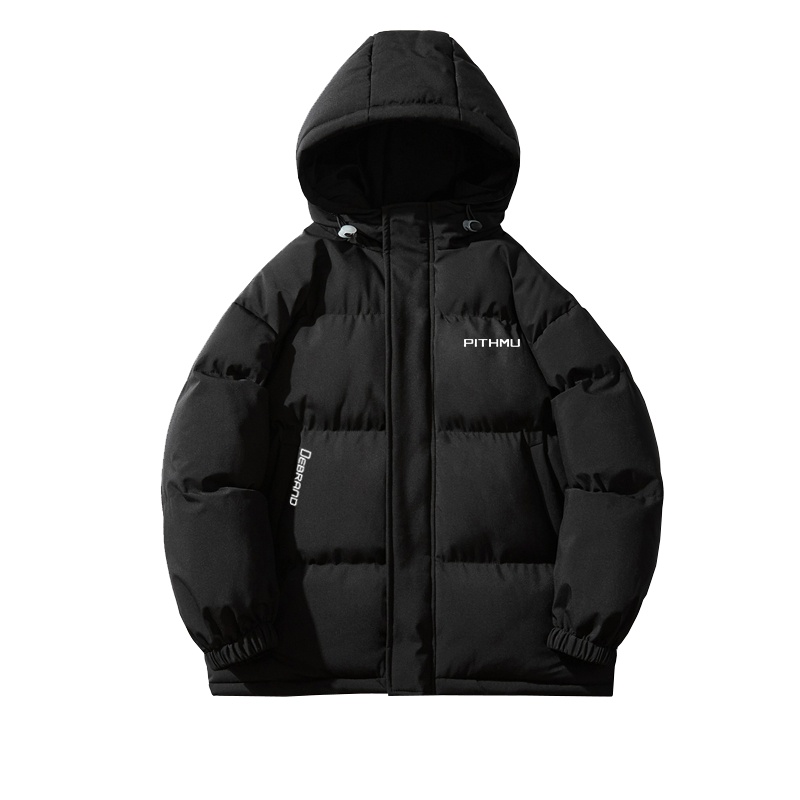 DEBRAND冬季男士棉服潮牌2021新款短款男装外套韩版潮流棉衣加厚