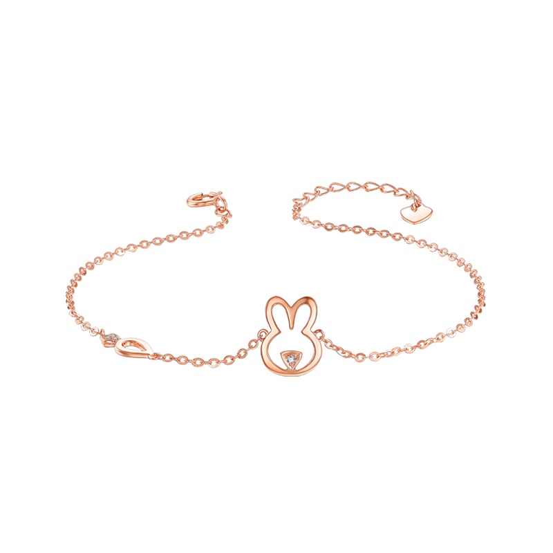 水贝珠宝(SHUIBEI JEWELRY)18K金相伴系列钻石手链