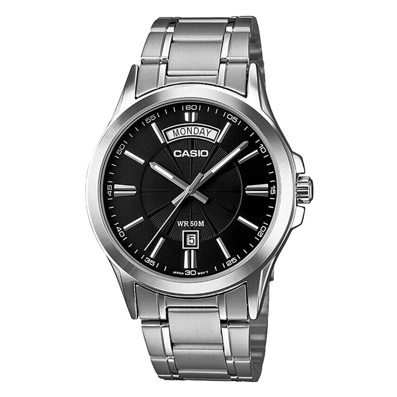 CASIO卡西欧 石英表 男 指针系列日韩品牌休闲男士表MTP-1381D-1A