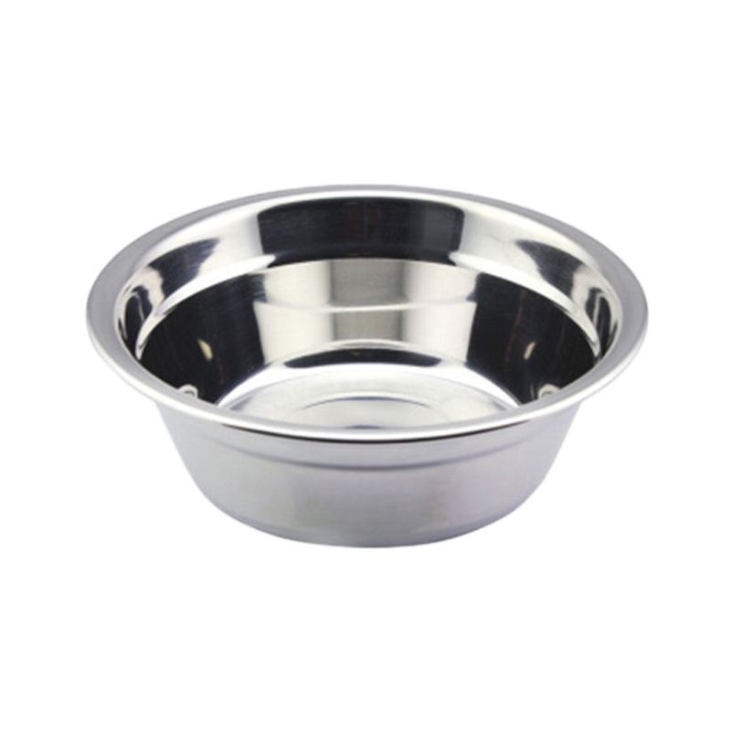 金穗慧采 6652 304不锈钢汤盆加厚不锈钢碗圆形食堂家用菜盘盆子泡面碗电磁炉用 10个起订