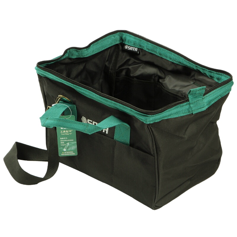 世达(SATA)95182 多功能加厚尼龙家电电脑维修16英寸电工具包工具袋背包耐磨单个装