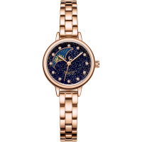 聚利时(Julius)新款闪耀星空手链女士手表韩版简约小巧彩虹面防水石英学生表JA-1157