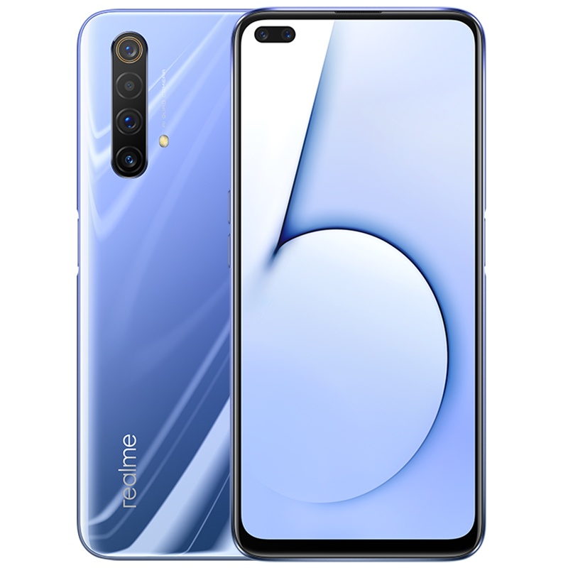 realme 真我X50 5G 8GB+128GB 极地 SA&NSA双模5G 120Hz畅速屏 骁龙765G VOOC闪充4.0增强版 6400万四摄 全网通双卡双待手机