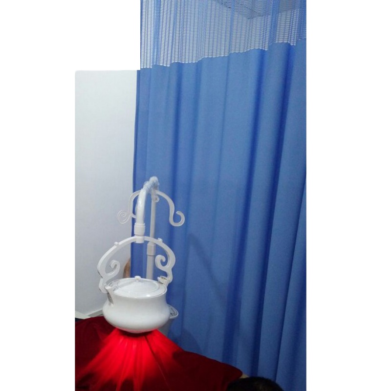 DP 康尔健 医用隔断帘遮窗帘美容院隔断挡帘 浅蓝