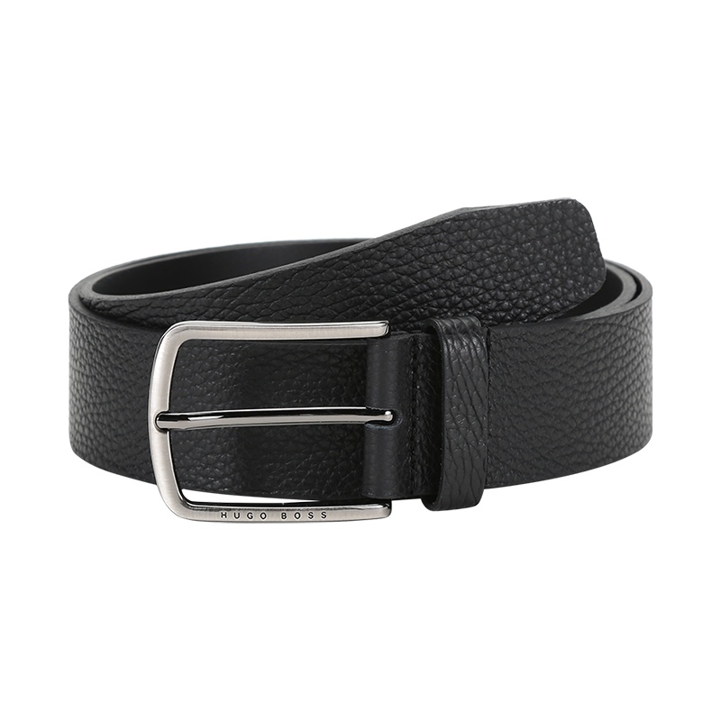 雨果博斯 HUGO BOSS 男士 皮革针扣式不可裁剪皮带腰带50413064