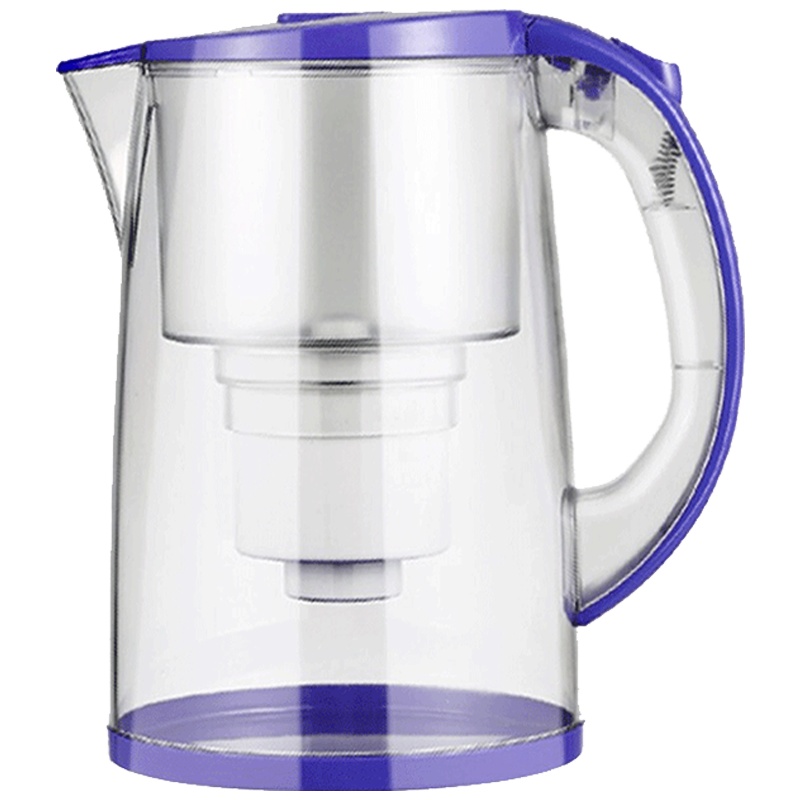 奥克斯(AUX)净水器 安全防脱 超大容量 食品级安全保障 多效过滤AU001过滤水壶净水器