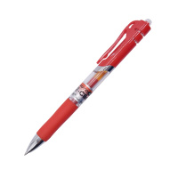 晨光K35中性笔按动子弹头0.5mm 签字笔 水笔 学生文具 办公用品 1盒12支装红色