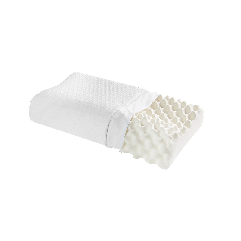 喜临门(Sleemon)天然乳胶舒压按摩枕(60*40*10)