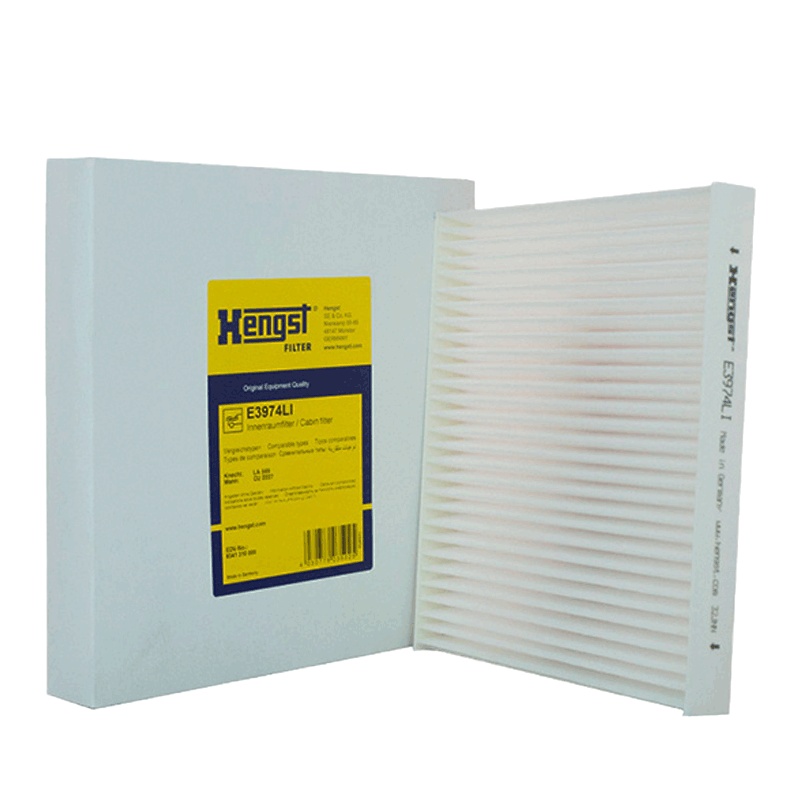 汉格斯特(hengst)单效空调滤E3974LI适配菲跃/铂锐/酷威/酷搏/指南者/自由客
