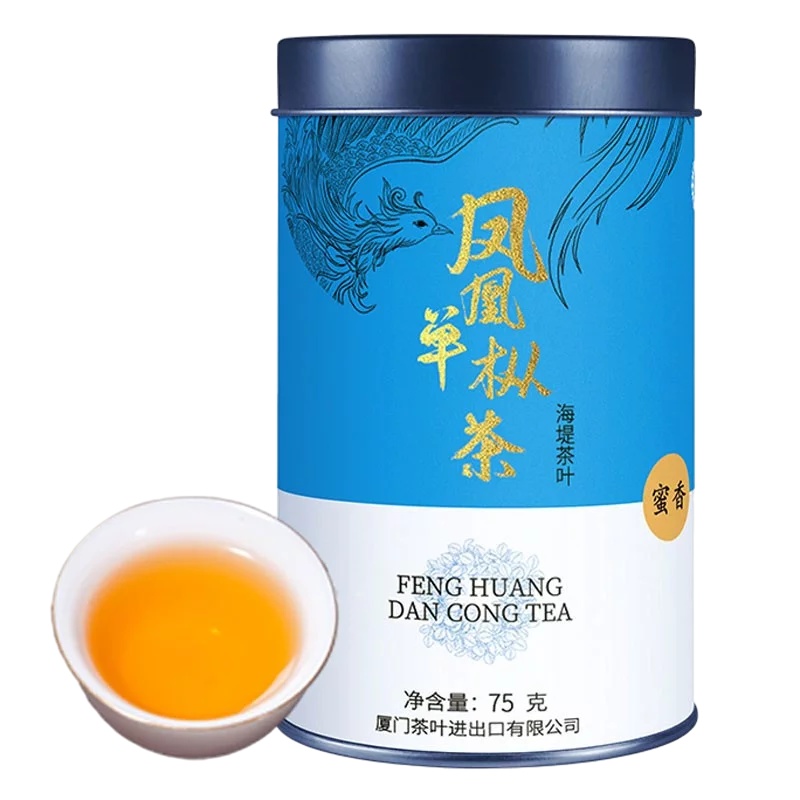 中茶 海堤茶叶单丛茶 乐享凤凰单丛罐装乌龙茶75g/罐