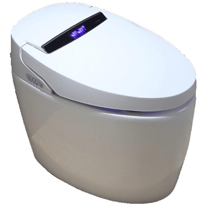 品牌直营> 智能马桶一体式机全自动冲洗烘干无水箱即热座坐便器小户家用安心抵