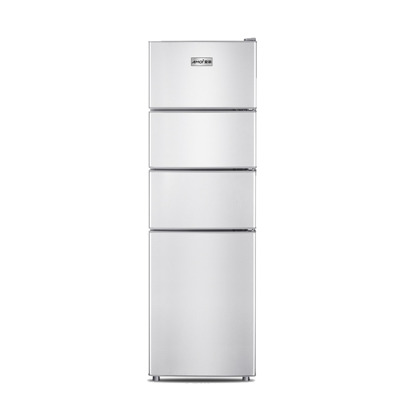 夏新(AMOI) BCD-71A160A闪亮银 71L 四门冰箱冰冻柜宿舍冷藏冷冻家电大冰箱