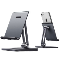 金属平板支架/双折叠铝合金支撑架子(11英寸内手机平板通用)