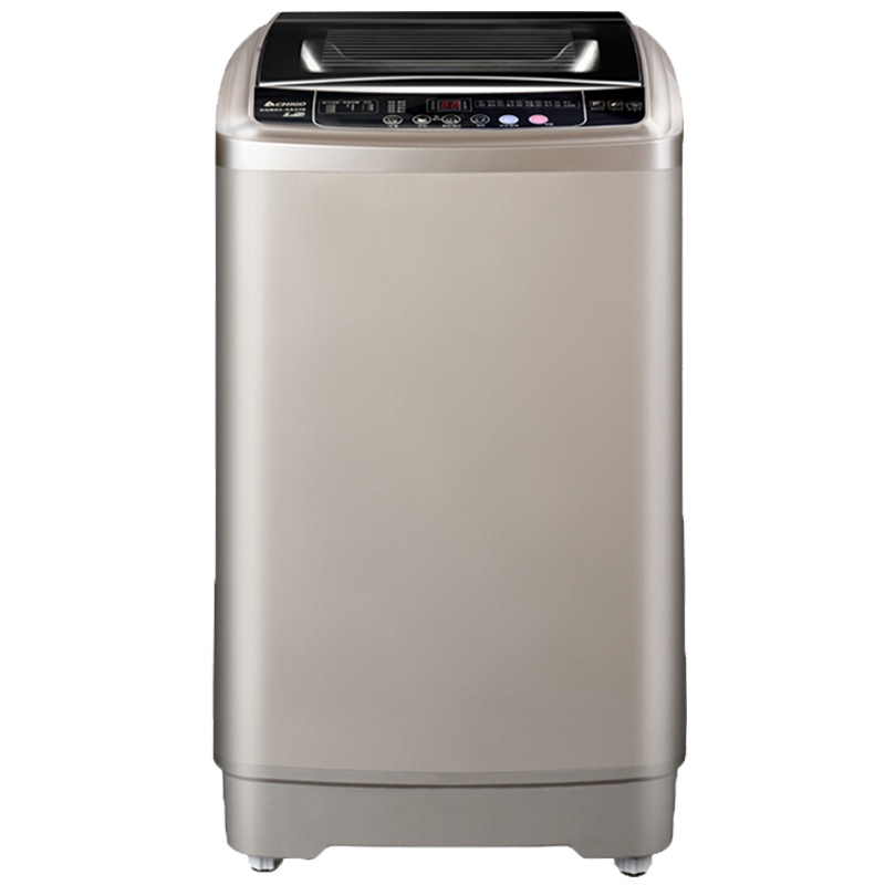 夏新(AMOI) XQB85-818透明黑钢化玻璃 8.5kg 全自动小型波轮大容量洗衣机