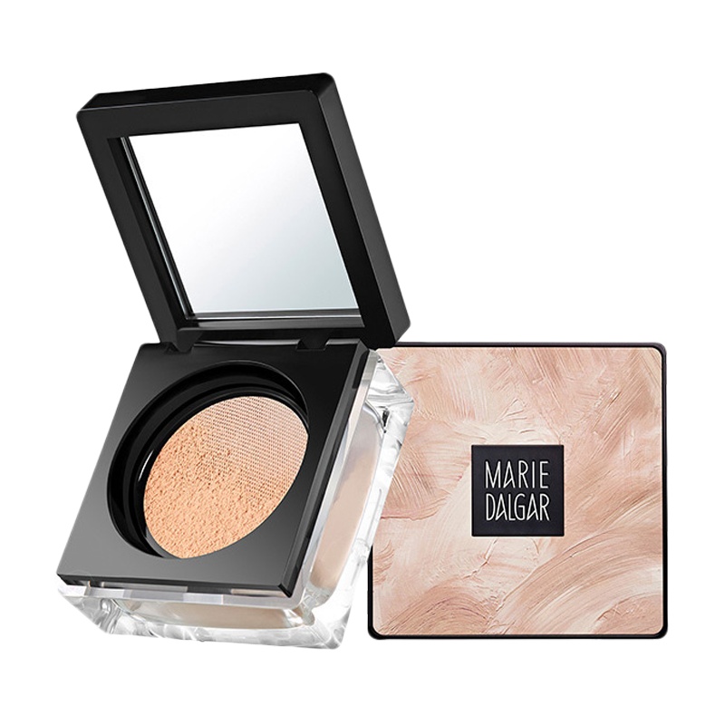 玛丽黛佳无感大师底妆亲肤透亮蜜粉无感裸妆定妆粉饼遮瑕正品保湿