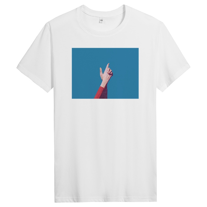 纯棉短袖t恤男潮流夏季体恤圆领男士半袖宽松男生修身 DT10399