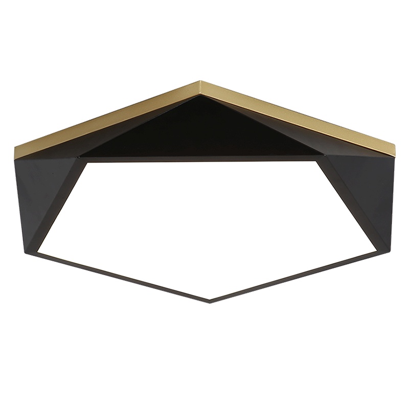 金色梦想 轻奢led简约吸顶灯北欧灯饰个性几何灯具创意客厅现代轻奢温馨卧室灯