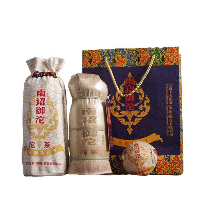 2019年下关南诏御沱（班章五寨）沱茶生茶500克/条云南普洱茶老班章新班章老曼峨坝卡囡坝卡竜五寨拼配 茶窝茶叶 整条