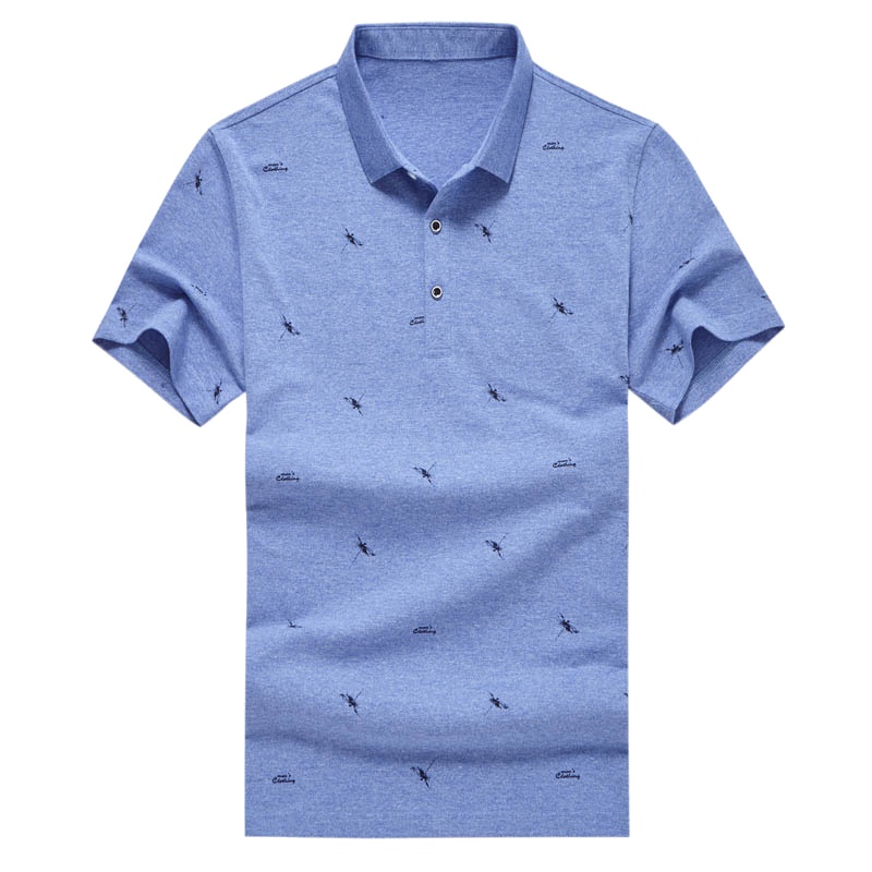 北极绒男士短袖T恤男翻领POLO衫青年修身休闲半袖夏季潮流