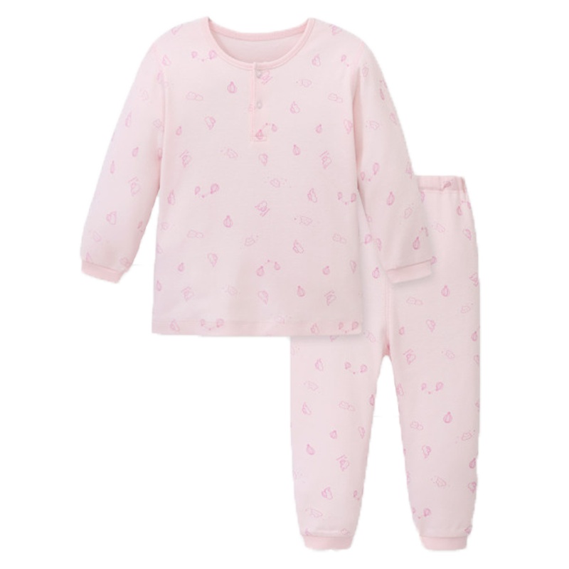 丽婴房婴儿衣服儿童内衣套装男女宝宝纯棉秋衣秋裤套装春装2020新