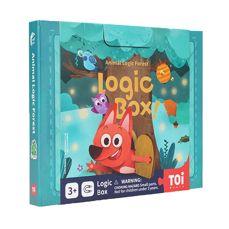 TOI图益儿童逻辑思维训练益智亲子互动桌面游戏早教玩具3-4-5-6岁生日六一礼物