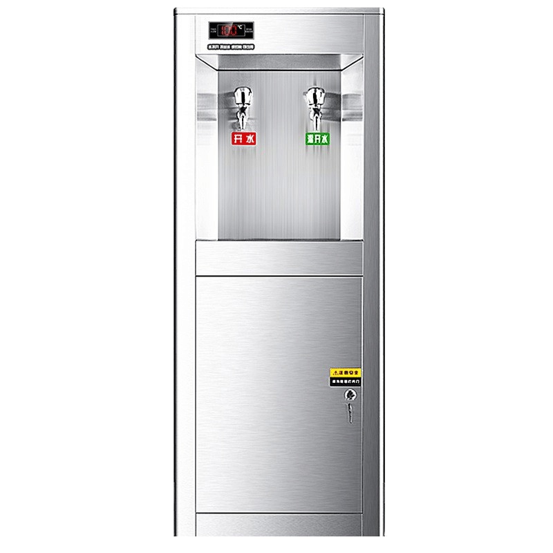 德玛仕(DEMASHI)直饮机商用学校用净水器单位开水器大型烧水机不锈钢一体机立式70-140人使用KS-18LG-2