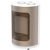 利仁(Liven)电暖气家用取暖器旋钮式可摇头暖风机室内加热器宿舍办公冷热三档可调倾倒断电DNQ-W1500