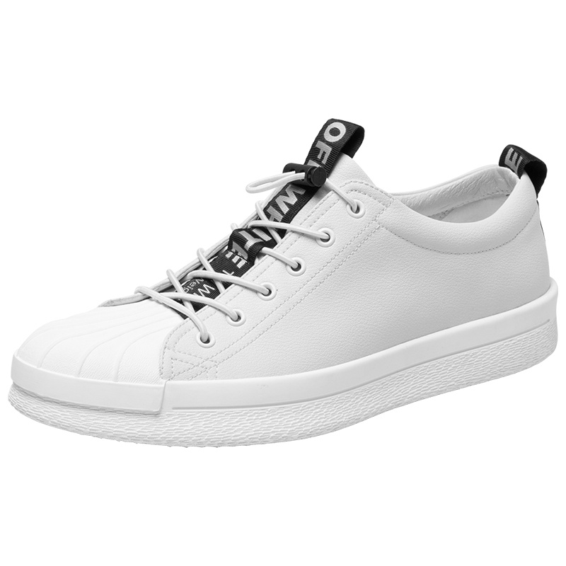 JEEP吉普 男鞋贝壳头运动板鞋懒人一脚蹬休闲鞋子韩版潮鞋厚底6368