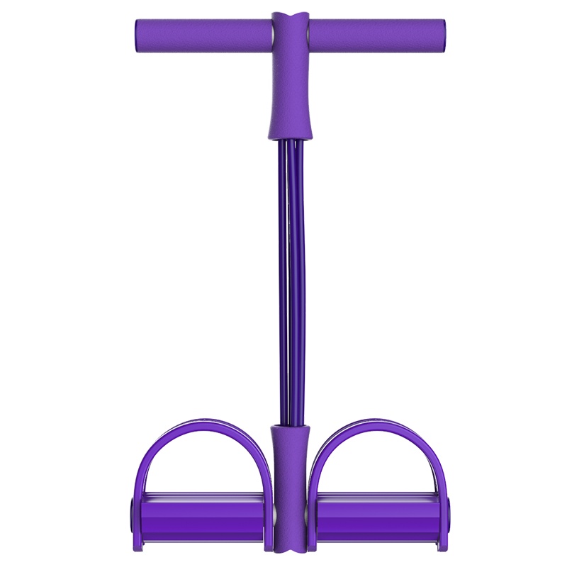 脚蹬卷腹拉力器仰卧起坐辅助瘦身瘦腿健身器材瘦肚子家用拉力绳