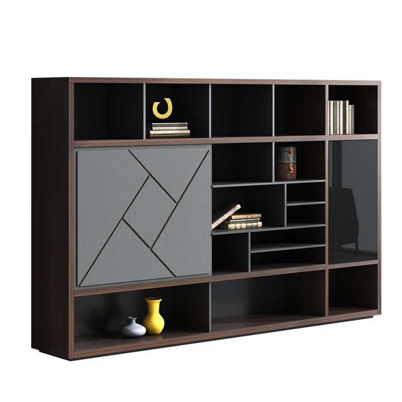 卓澳(ZHUOAO)办公家具老板桌总裁桌经理桌办公桌大班台配套书柜-04