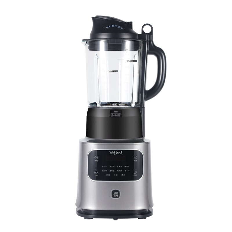 惠而浦(Whirlpool)WBL-CG171K家用多功能加热破壁料理机智能预约家用多功能榨汁养生辅食豆浆豆浆机搅拌机