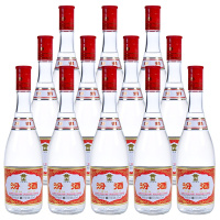 山西杏花村汾酒 42度红盖玻汾475mL*12瓶 整箱装 清香型国产白酒