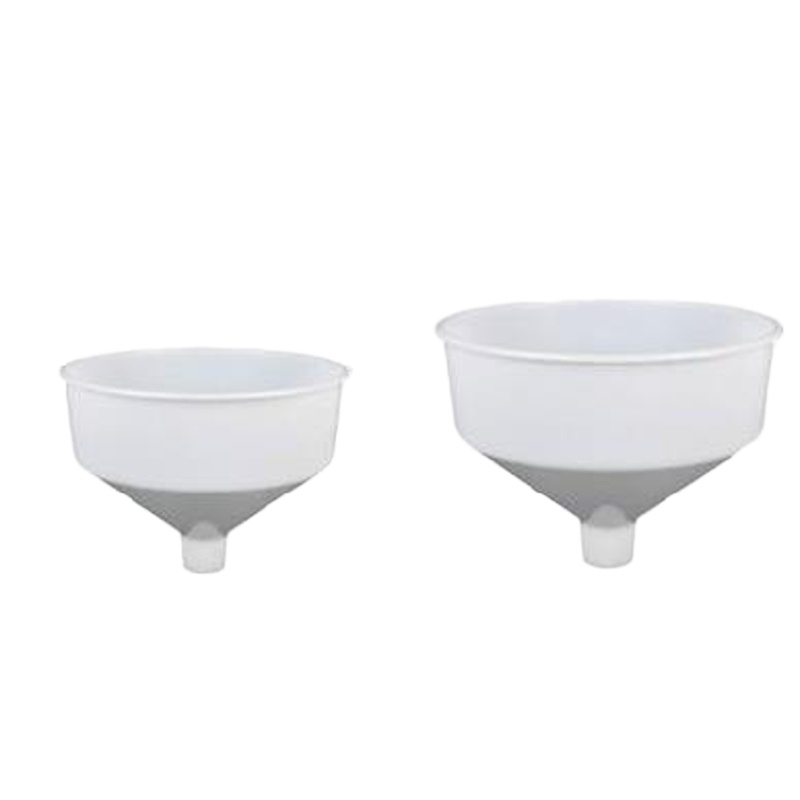 油漏大漏斗矿泉水桶倒油器注水宽口食品级塑料漏斗大口径过滤网 国泰家和 红色加厚漏斗160mm(1个)带滤网