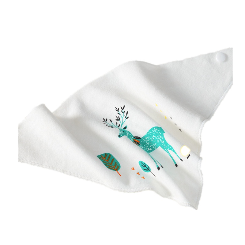 百爱 口水巾婴儿三角巾精梳棉宝宝围嘴兜夏天季薄款透气