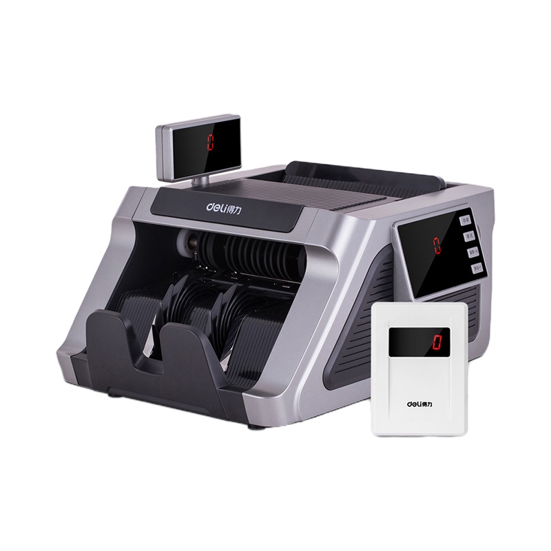 得力 DJL 2196 验钞机新版人民币 银行专用B级家用办公点钞机