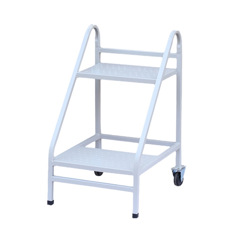 欧宝美书梯图书馆书梯二层三层四层登高梯子静音书梯移动理货架梯