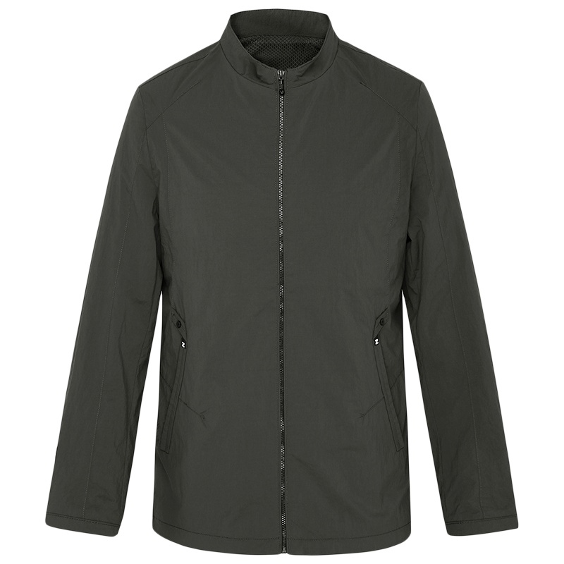 HODO红豆男装 男士夹克 秋季商务休闲立领舒适抗皱夹克男外套