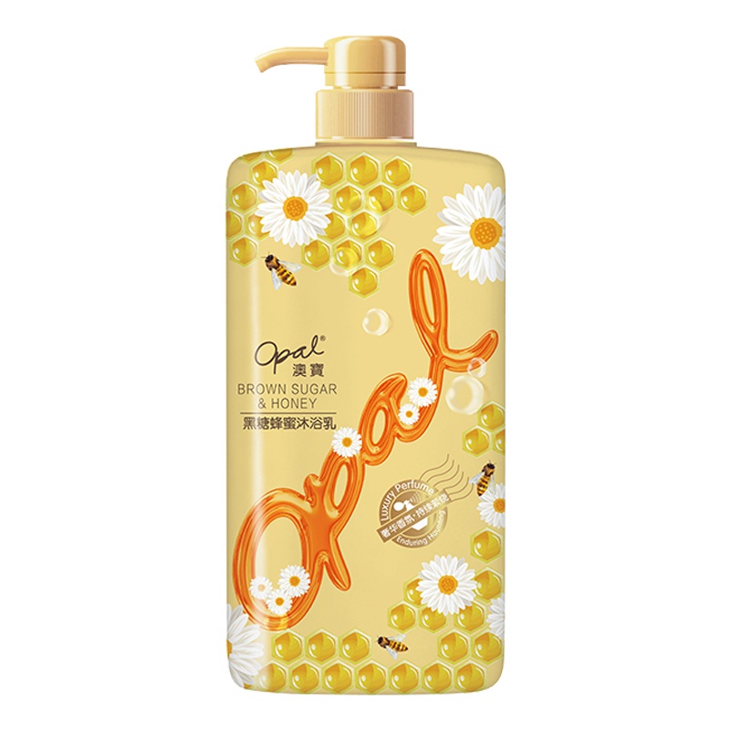港版澳宝800ml沐浴露黑糖蜂蜜2瓶装滋润保湿男女士通用家庭沐浴乳