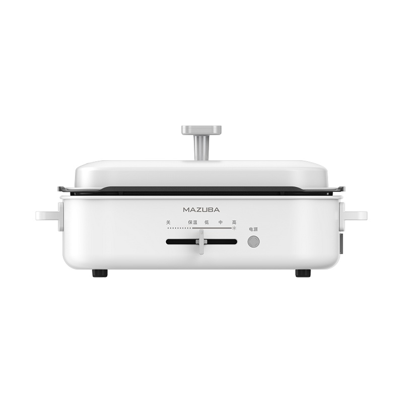 松桥多功能料理锅MP-MS1201YY 火锅煎烤一体机 电火锅电煮锅料理锅 网红锅